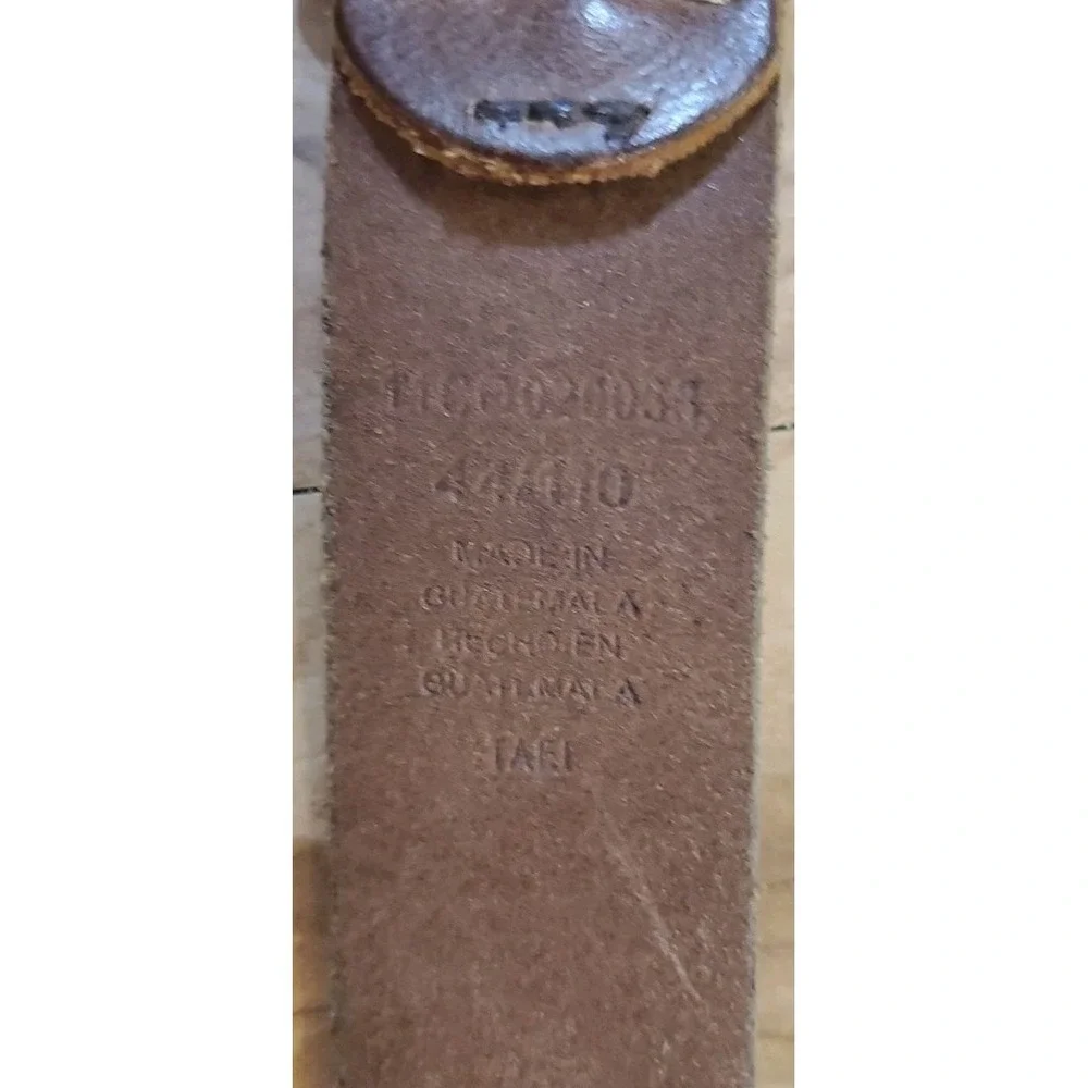 Columbia‎ Sportswear Men's Belt Size 44 Genuine Leather Brown